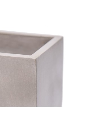 Кашпо Квадро, 6л., серый