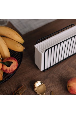 Салфетница, матовый черный