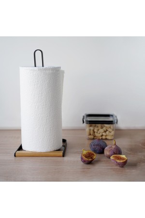 Держатель бумажных полотенец, черный матовый