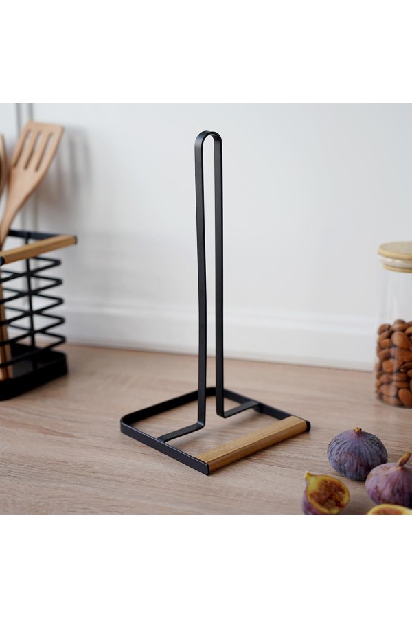 Держатель бумажных полотенец, черный матовый