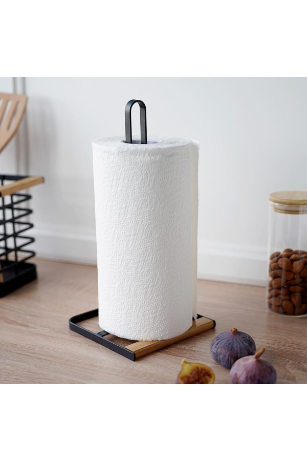 Держатель бумажных полотенец, черный матовый