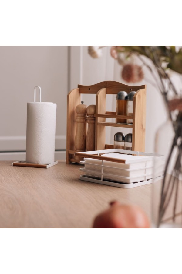 Салфетница, матовый белый