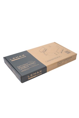 Комплект системы выдвижения Lembox push-to-open, H=199, 500 мм, белый