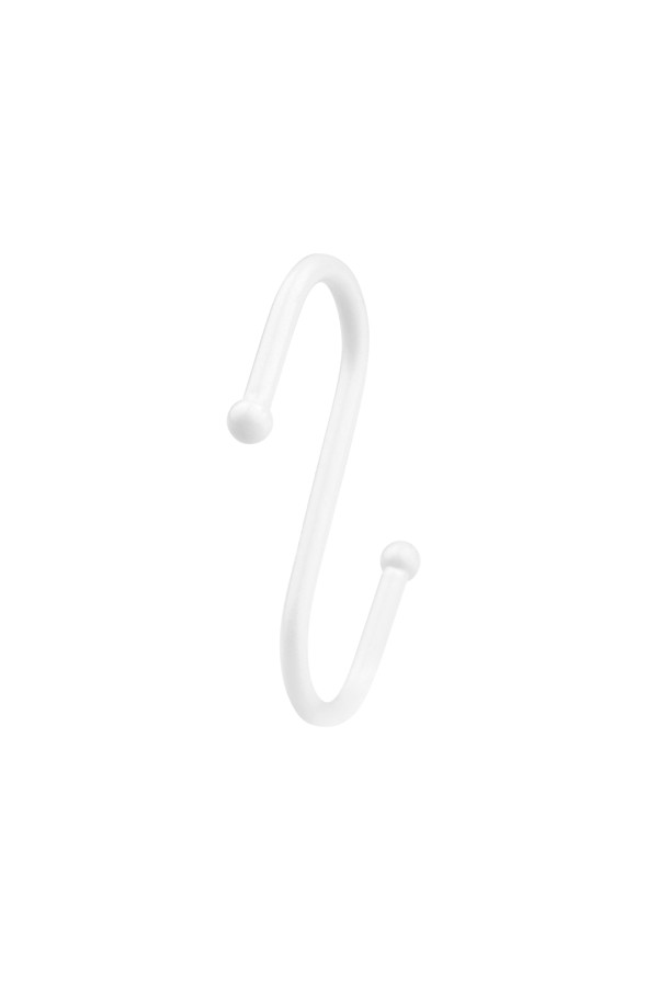 Комплект крючков больших из 3 шт., белый матовый