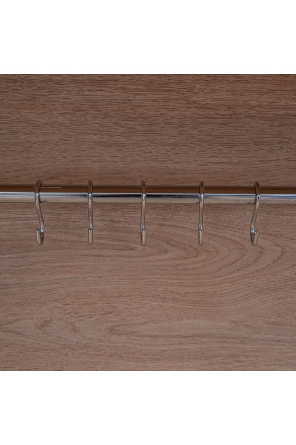 Комплект крючков малых из 5 шт., хром