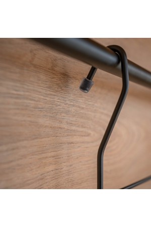 Полка для специй двухъярусная тип-2, черный матовый