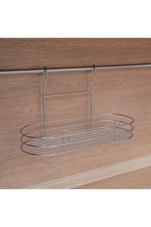 Полка овальная, хром