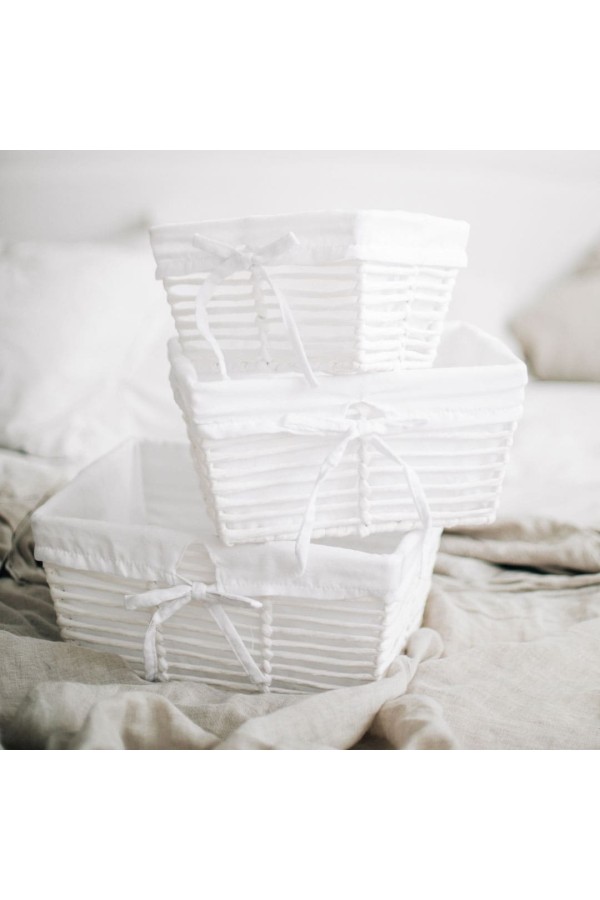 Корзина стеллажная трапеция 