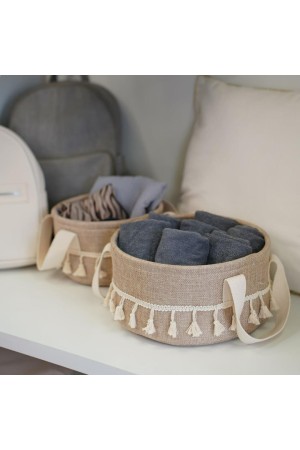 Корзина стеллажная с ручками 