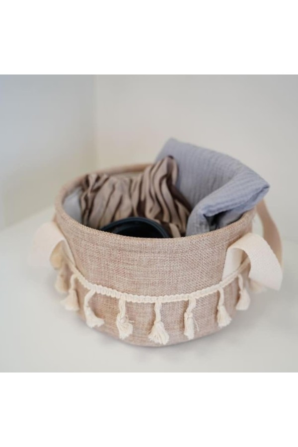 Корзина стеллажная с ручками 