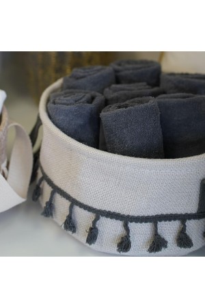 Корзина стеллажная с ручками 