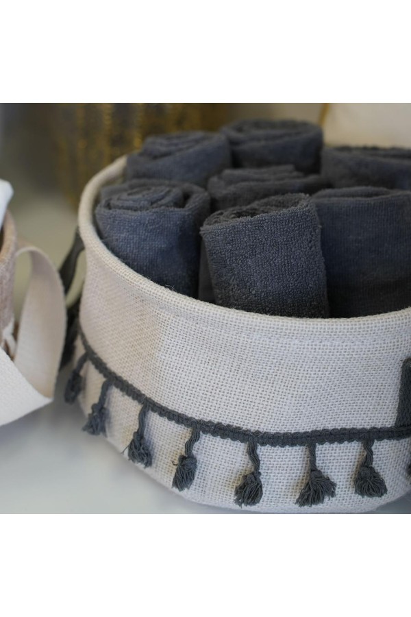 Корзина стеллажная с ручками 