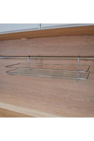 Полка широкая короткая, хром