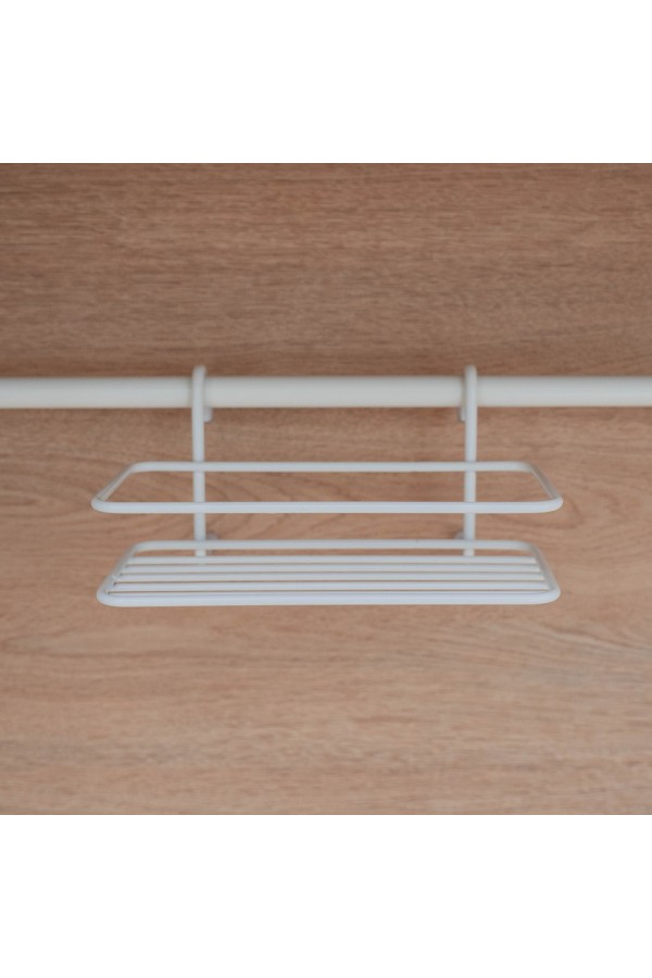 Полка малая короткая, белый матовый