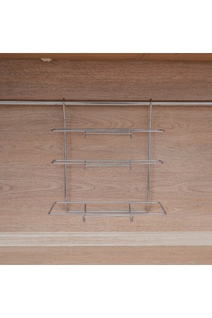 Полка для рулонов и бумажного полотенца, хром