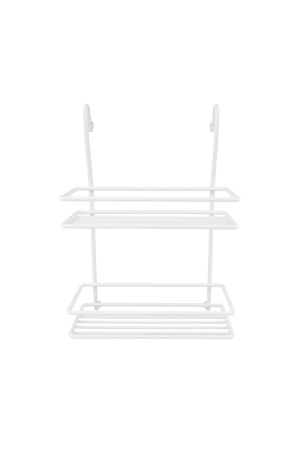 Полка двухъярусная малая, белый матовый