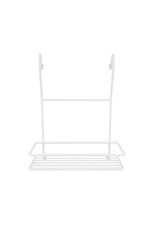 Полка одинарная малая, белый матовый