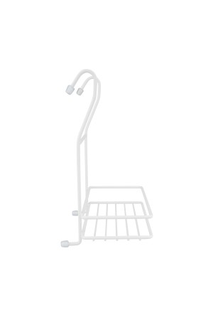 Полка одинарная малая, белый матовый