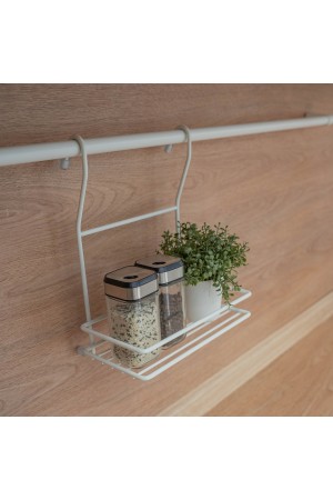 Полка одинарная малая, белый матовый