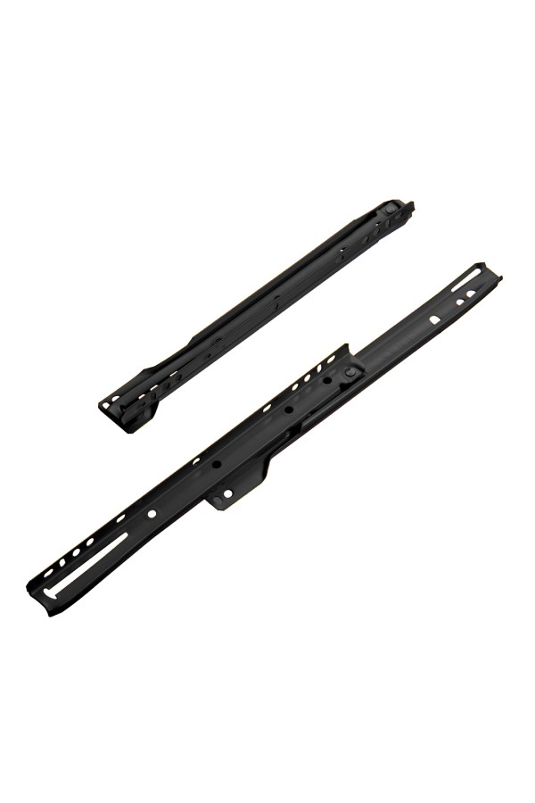 Комплект роликовых направляющих 250 мм (толщина 0.8 мм), черный