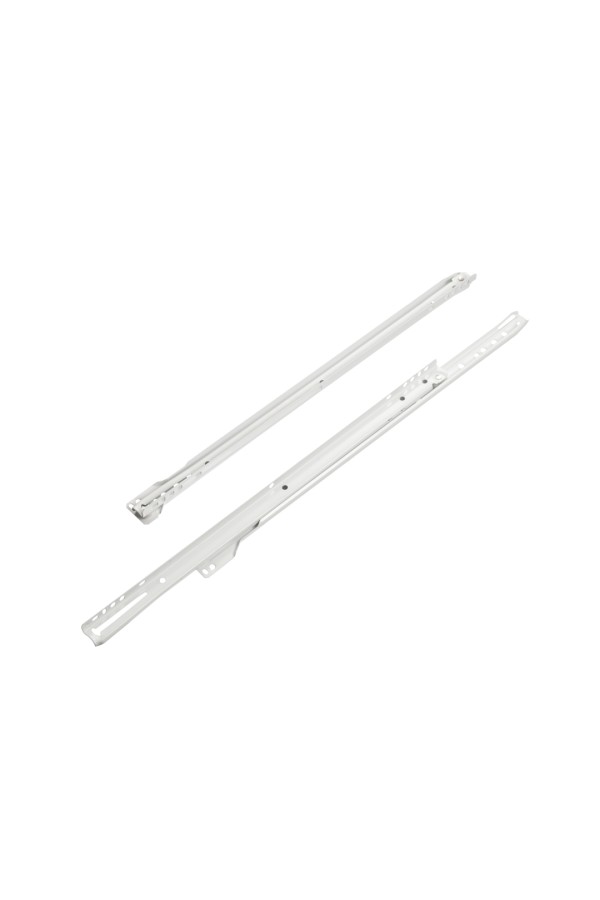 Комплект роликовых направляющих 500 мм (толщина 0.8 мм), белый