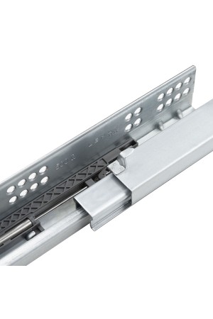 Направляющая скрытого монтажа (полное выдвижение, с регулировочной планкой), 450 мм