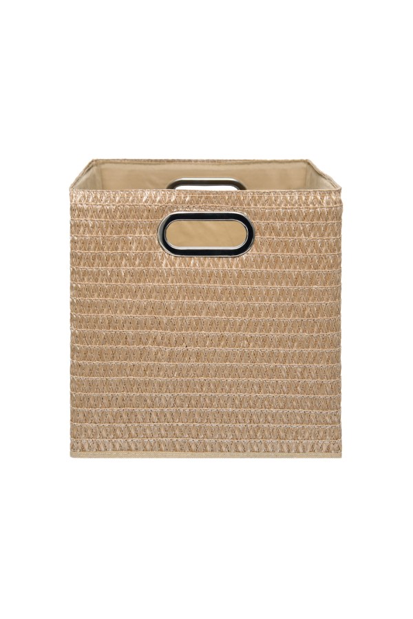 Короб для хранения складной, Д310 Ш310 В310, бежевый