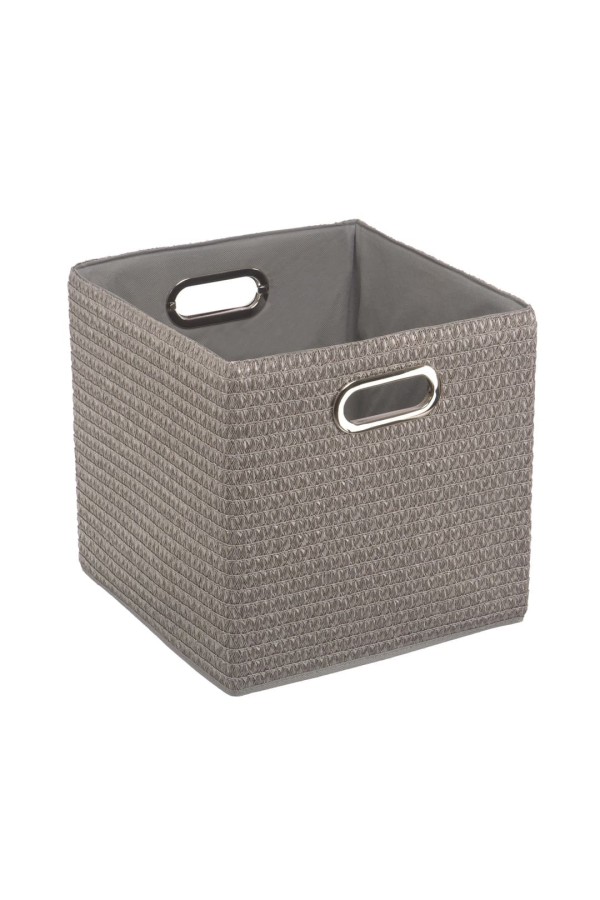 Короб для хранения складной, Д310 Ш310 В310, серый