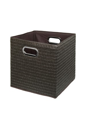 Короб для хранения складной, Д310 Ш310 В310, коричневый