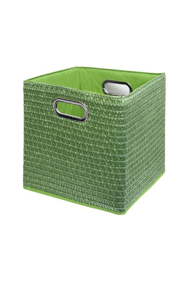 Короб для хранения складной, Д310 Ш310 В310, зеленый