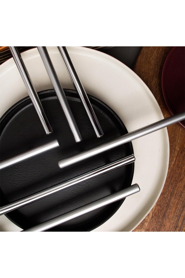 Ручка-рейлинг Ø10 мм, 96 мм, матовый хром