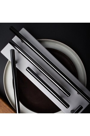 Ручка-рейлинг Ø12 мм, 192 мм, черный хром