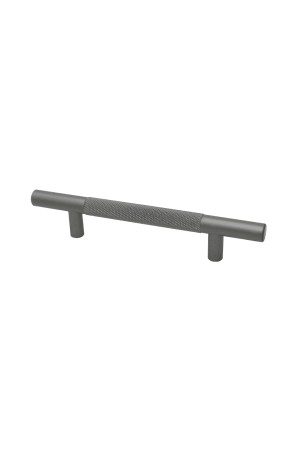 Ручка-рейлинг Ø12 мм,  Knurling 96 мм,  графит R-3080-96-GF