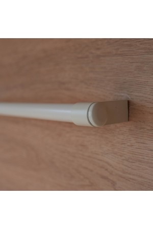 Держатель рейлинга модерн, белый матовый