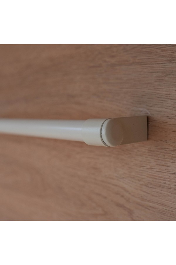 Держатель рейлинга модерн, белый матовый