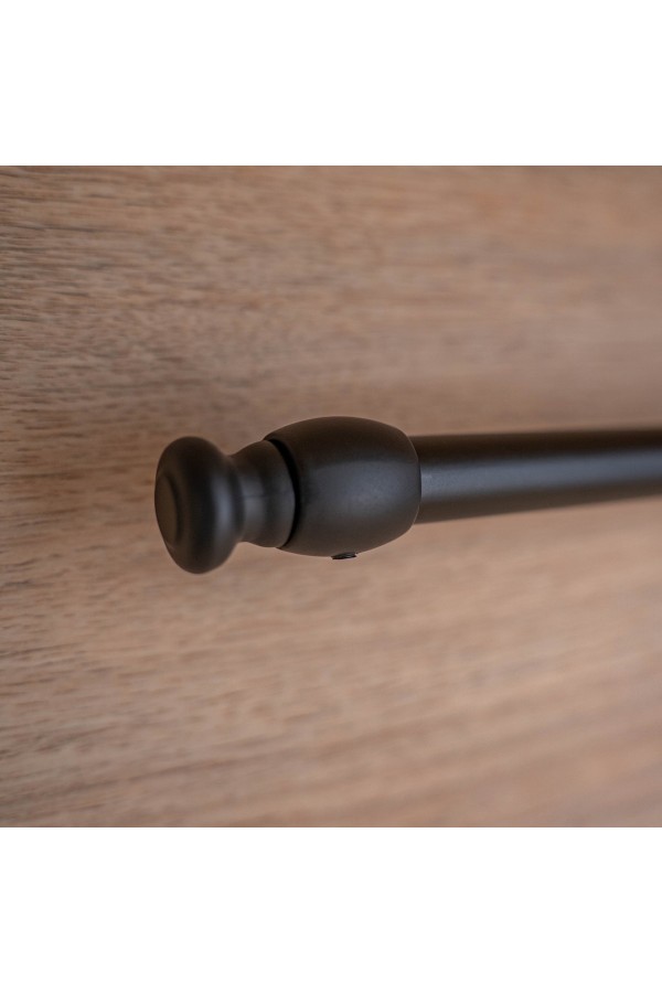 Держатель рейлинга традиция, черный матовый