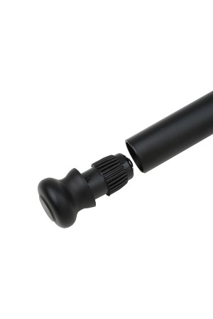 Заглушка рейлинга традиция, черный матовый