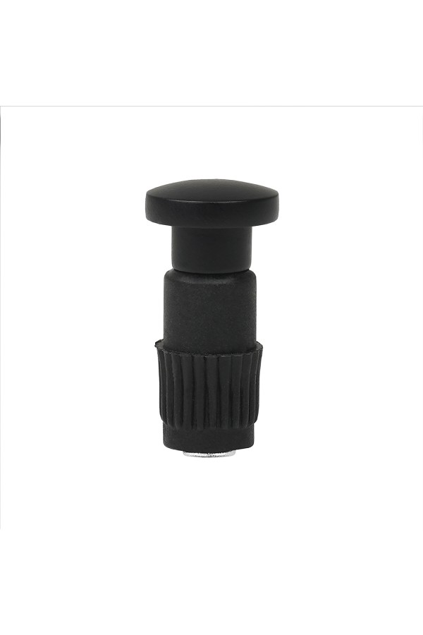 Заглушка рейлинга модерн, черный матовый