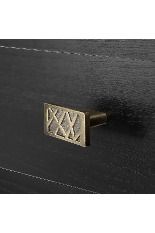 Ручка-кнопка, античная бронза