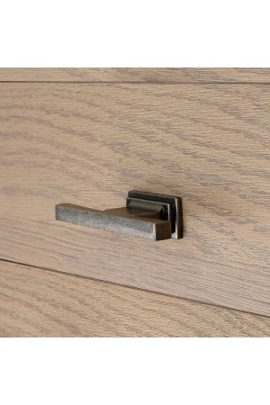 Ручка-кнопка, черненый старинный цинк