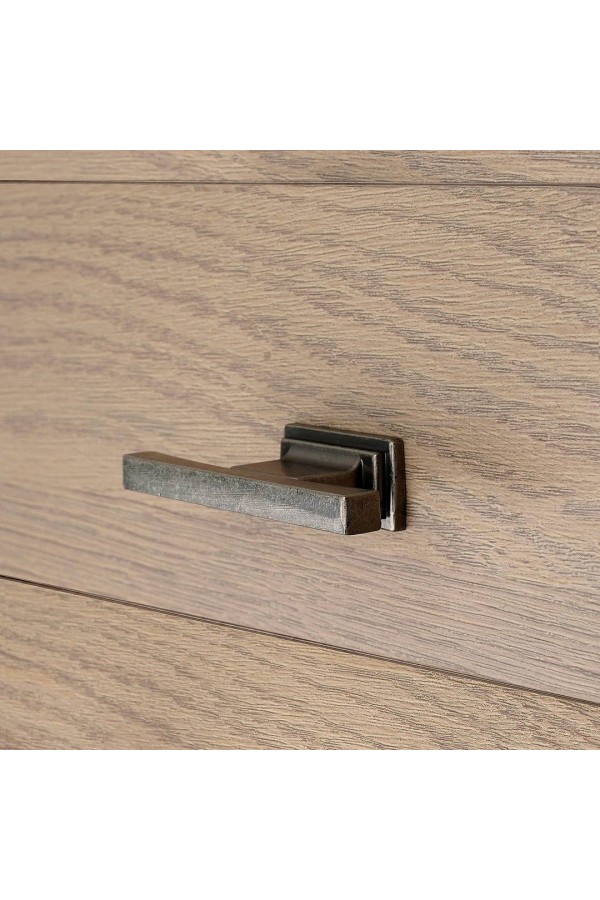 Ручка-кнопка, черненый старинный цинк