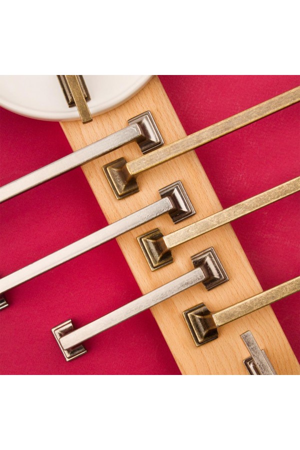 Ручка-кнопка, черненый старинный цинк