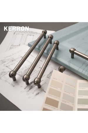 Ручка-кнопка, чернёный старинный цинк