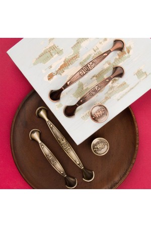 Ручка-скоба, 128 мм, античная бронза RS-006-128 AB