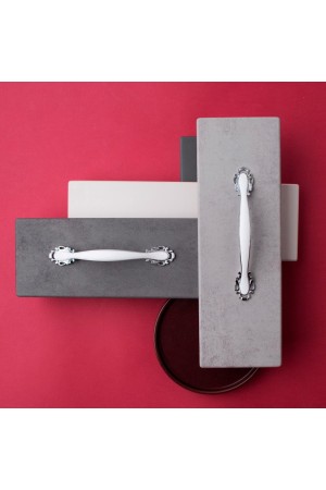 Ручка-скоба, 96 мм, матовый хром