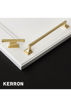 Ручка-скоба, 96 мм, матовое золото