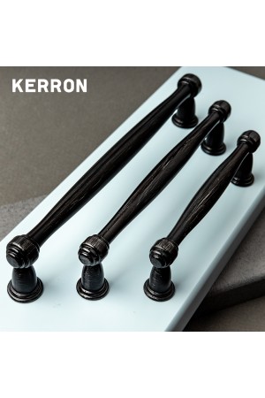 Ручка-скоба, 96 мм, античный чёрный