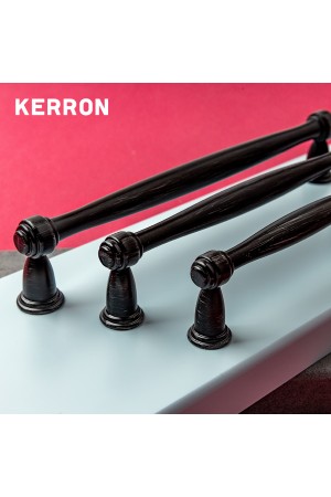 Ручка-скоба, 96 мм, античный чёрный