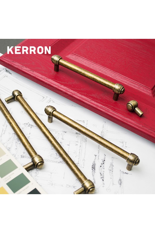 Ручка-скоба, 160 мм, оксидированная бронза