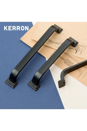 Ручка-скоба, 128 мм, матовый черный